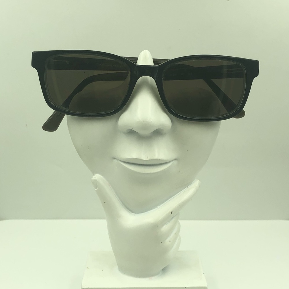 Randy Jackson Black Oval Sunglasses Frames
